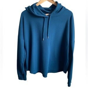 Victoria Secret Blue Thermal Hoodie